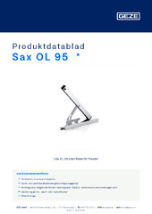 Sax OL 95  * Produktdatablad SV