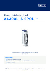 A4300L-A 2POL  * Produktdatablad NB