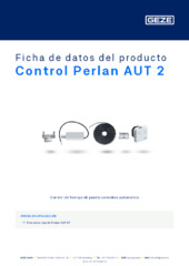 Control Perlan AUT 2 Ficha de datos del producto ES