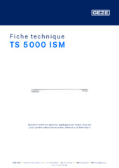 TS 5000 ISM Fiche technique FR