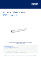 ECdrive H Product data sheet EN