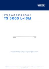 TS 5000 L-ISM Product data sheet EN