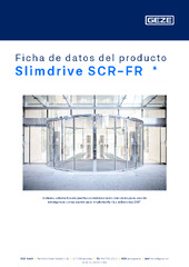 Slimdrive SCR-FR  * Ficha de datos del producto ES