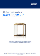 Revo.PRIME  * Ürün veri sayfası TR