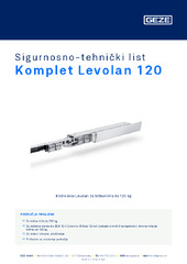 Komplet Levolan 120 Sigurnosno-tehnički list HR