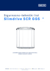 Slimdrive SCR GGS  * Sigurnosno-tehnički list HR