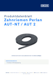 Zahnriemen Perlan AUT-NT / AUT 2 Produktdatenblatt DE