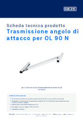Trasmissione angolo di attacco per OL 90 N Scheda tecnica prodotto IT