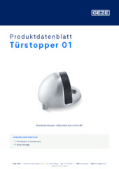 Türstopper 01 Produktdatenblatt DE