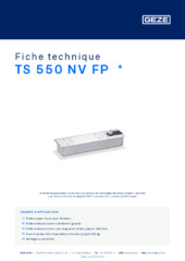 TS 550 NV FP  * Fiche technique FR