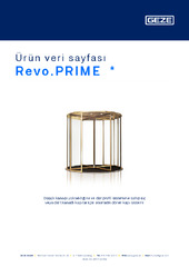 Revo.PRIME  * Ürün veri sayfası TR