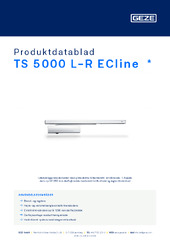 TS 5000 L-R ECline  * Produktdatablad DA