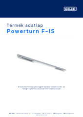 Powerturn F-IS Termék adatlap HU