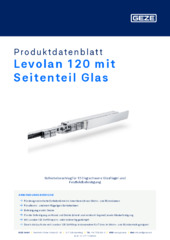 Levolan 120 mit Seitenteil Glas Produktdatenblatt DE