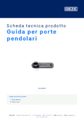 Guida per porte pendolari Scheda tecnica prodotto IT