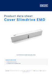 Cover Slimdrive EMD Product data sheet EN