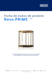Revo.PRIME  * Ficha de dados de produto PT