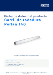 Carril de rodadura Perlan 140 Ficha de datos del producto ES