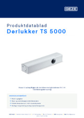 Dørlukker TS 5000 Produktdatablad DA