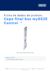 Capa final bus myGEZE Control  * Ficha de dados de produto PT