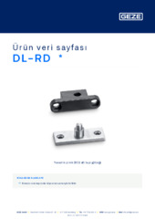 DL-RD  * Ürün veri sayfası TR