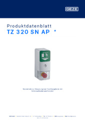 TZ 320 SN AP  * Produktdatenblatt DE