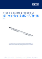 Slimdrive EMD-F/R-IS  * Fișa cu datele produsului RO