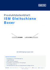 ISM Gleitschiene Boxer Produktdatenblatt DE