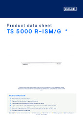 TS 5000 R-ISM/G | GEZE