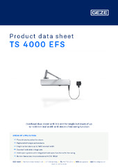 TS 4000 EFS Product data sheet EN