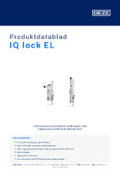 IQ lock EL Produktdatablad NB