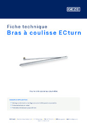 Bras à coulisse ECturn Fiche technique FR