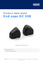 End caps GC 338 Product data sheet EN
