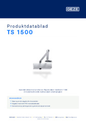 TS 1500 Produktdatablad NB